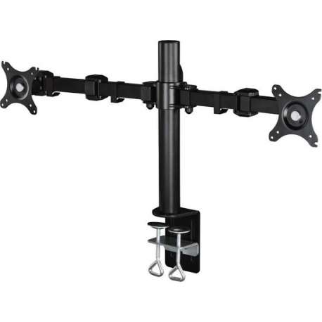 Hama Monitorarm FULLMOTION, voor 2 beeldschermen, 66 cm (26"), elk 2 armen,zwart