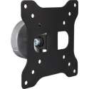 Tv muurbeugel - 13-27 (33-69 cm) - max. 15 kg - 360° draaiende basis - aluminium