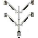 Filex - Devon 4 schermen Monitorarm (1 pole - 4 gasarmen) - Wit