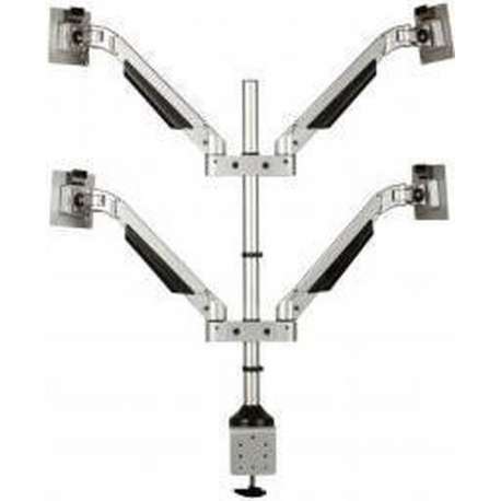 Filex - Devon 4 schermen Monitorarm (1 pole - 4 gasarmen) - Wit