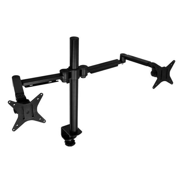 DESQ® Dubbele Monitorarm | Slimline | Zwart | Quick-Release | Tot 20 KG | DESQ® Dubbele Monitorarm | Slimline | Zwart | Quick-Release | Tot 20 KG |