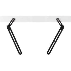 Speaka Professional Easy Soundbar-Beugel Zwenkbaar Zwart 1 Paar
