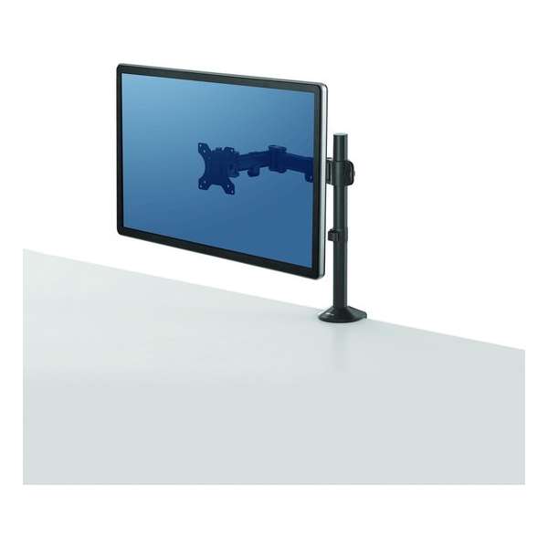 Fellowes Monitorarm enkel 1 scherm Reflex 81,3 cm, 32 inch, Klem Zwart