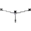 Filex 809107 Skylon monitorarm 2.0 voor 3 schermen [3x 24 inch max, 410mm, Zilver]