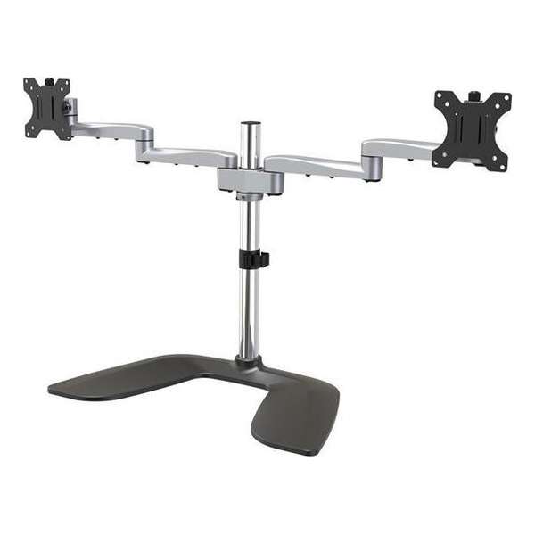 StarTech.com Dual monitor arm scharnierend staal & aluminium