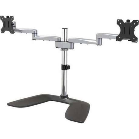 StarTech.com Dual monitor arm scharnierend staal & aluminium