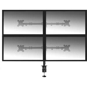 Ewent EW1514 flat panel bureau steun 81,3 cm (32'') Klem/doorvoer Zwart