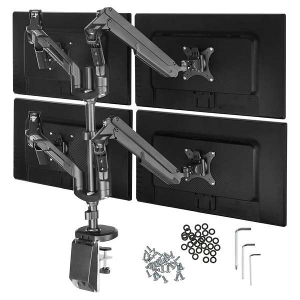 tectake -  Monitorbeugel 4-voudig - 403399