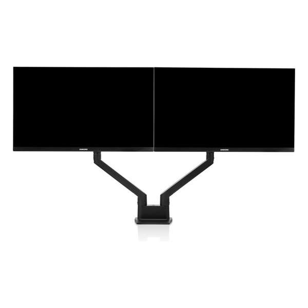 Filex Chicago Dubbel Monitorarm (2-12 kg) - Zwart