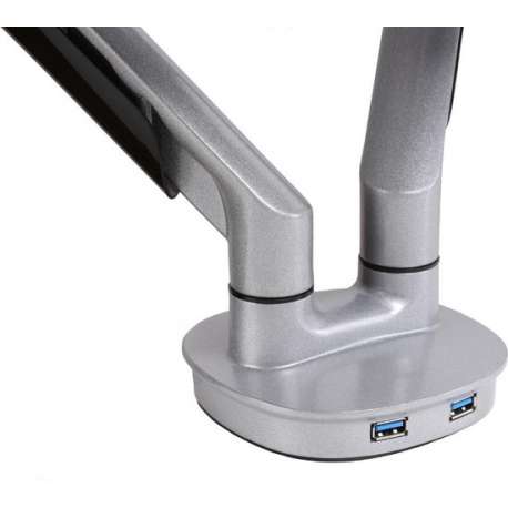 Dubbele monitorarm incl. USB poorten