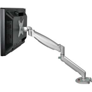 DESQ® Monitorarm met gasveer | Zilver | max. 8,5 kg | Volledig vrij te positioneren