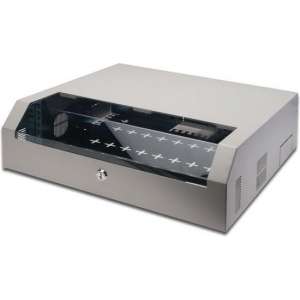 Digitus DN-19 04U-PB rack 3U Wandrek Grijs