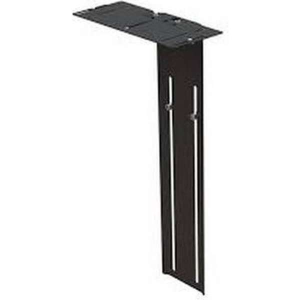 Upper camera shelf for height-adjustable