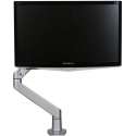 Filex Monitorarm Devon Enkel HD Gas tot 22Kg, zilver