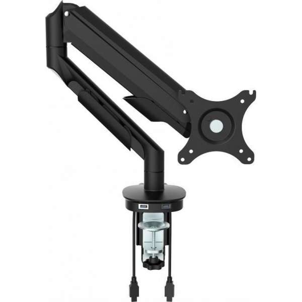 Enkele monitorarm incl. USB poorten
