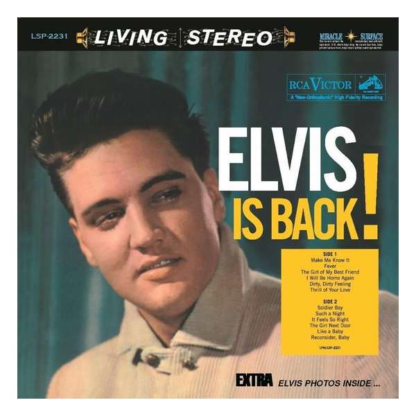 Elvis Is Back (Lp/180Gr./33Rpm)