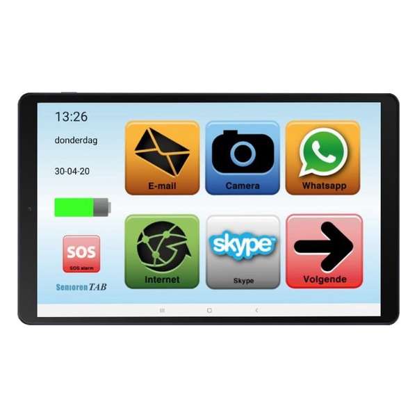 Senioren Tablet (op basis van een Samsung Tablet) Senioren Tablet (op basis van een Samsung Tablet)