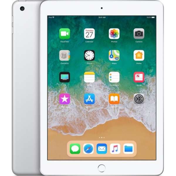 Apple iPad (2018) - 9.7 inch - WiFi - 32GB - Zilver Apple iPad (2018) - 9.7 inch - WiFi - 32GB - Zilver