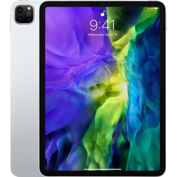 Apple iPad Pro (2020) - 11 inch - WiFi - 1TB - Zilver Apple iPad Pro (2020) - 11 inch - WiFi - 1TB - Zilver