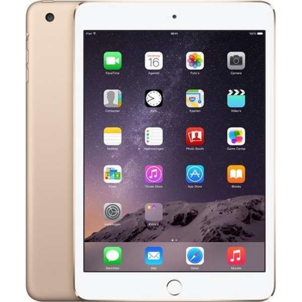 iPad Mini 3 Goud 16GB Wifi only | Zo goed als nieuw | A grade | 2 Jaar Garantie iPad Mini 3 Goud 16GB Wifi only | Zo goed als nieuw | A grade | 2 Jaar Garantie