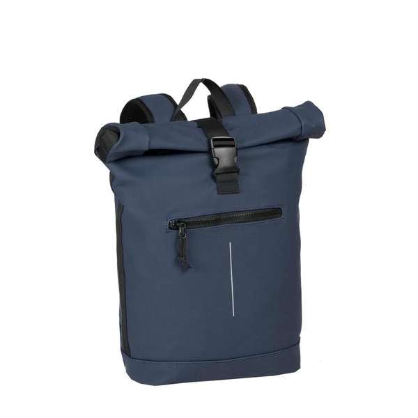 New Rebels Mart Waterproof Rolltop Laptop Rugzak - 15,6 inch - Donkerblauw New Rebels Mart Waterproof Rolltop Laptop Rugzak - 15,6 inch - Donkerblauw