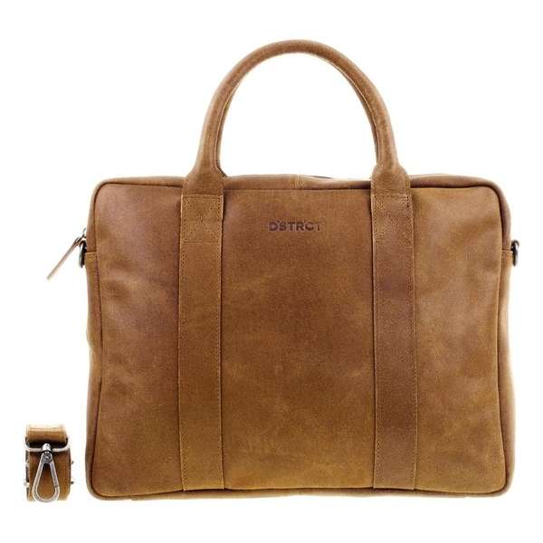 DSTRCT Limited Laptoptas - 15,6 inch - Cognac