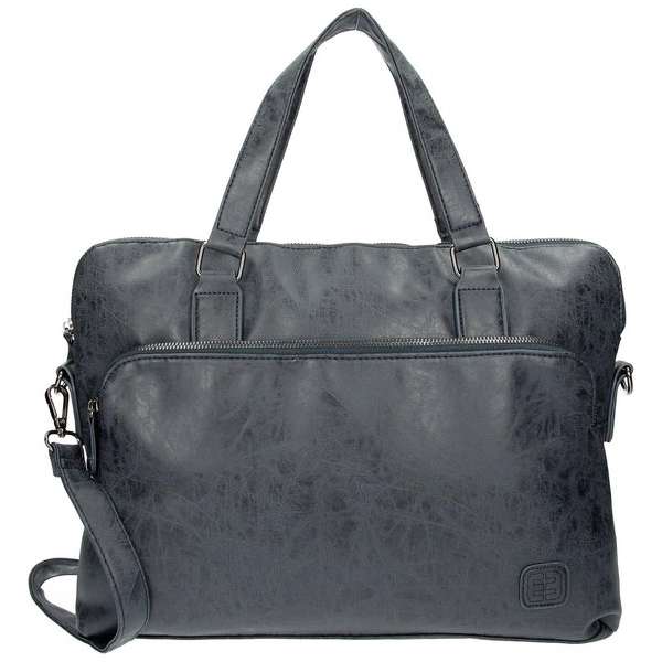 Enrico Benetti Omhang Hand & Schoudertas Laptop Tas Navy Enrico Benetti Omhang Hand & Schoudertas Laptop Tas Navy