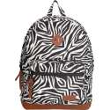Enrico Benetti Londen 46122 15" laptop rugtas - Zebra Print